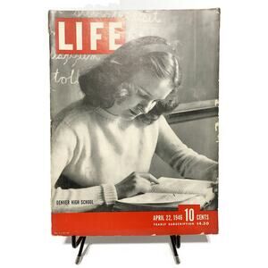 Life Magazine April 22 1946 American Ex-GIs Settle Down in France